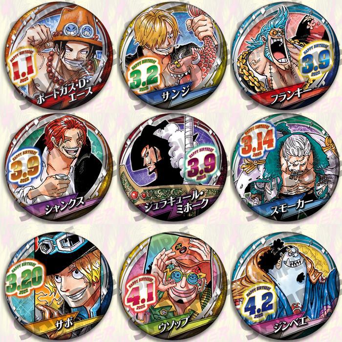 Anime Merchandise In Chinese - Een Stuk Anime Badge Pin Set