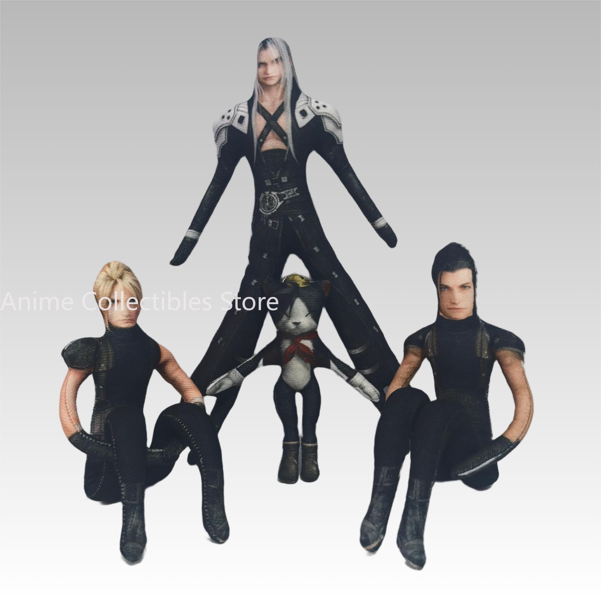 Anime Merch - Anime Cloud Strife Tifa Lockhart abstracte