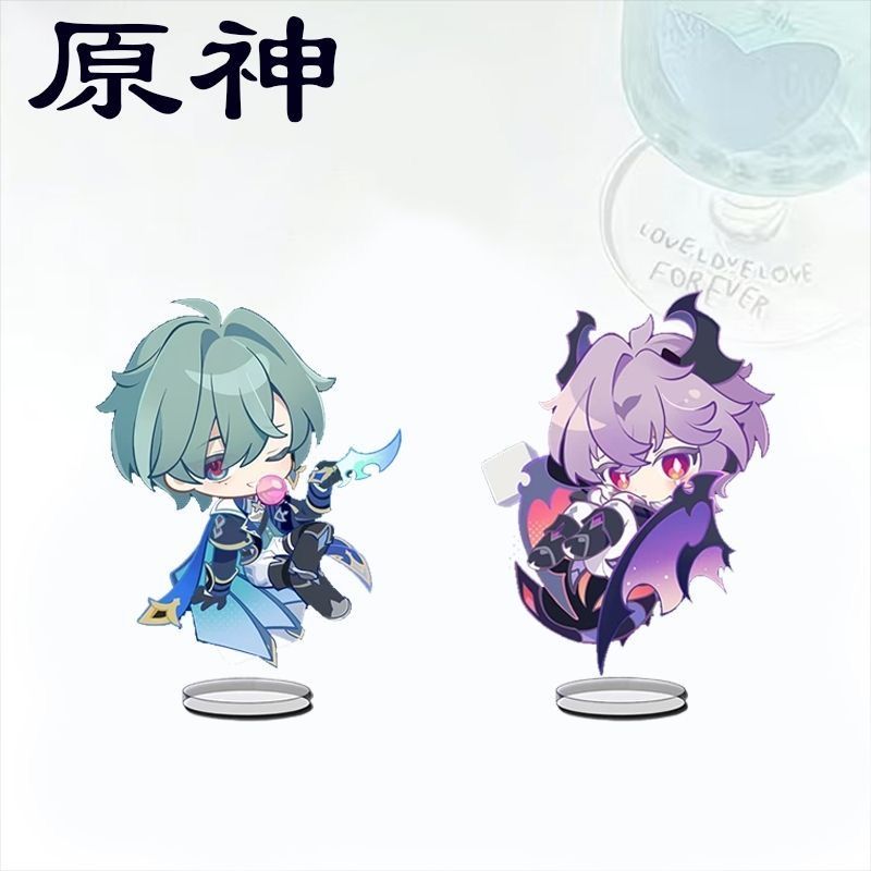 Anime Merch - Q-versie Genshin Impact Lohen Durin Anime