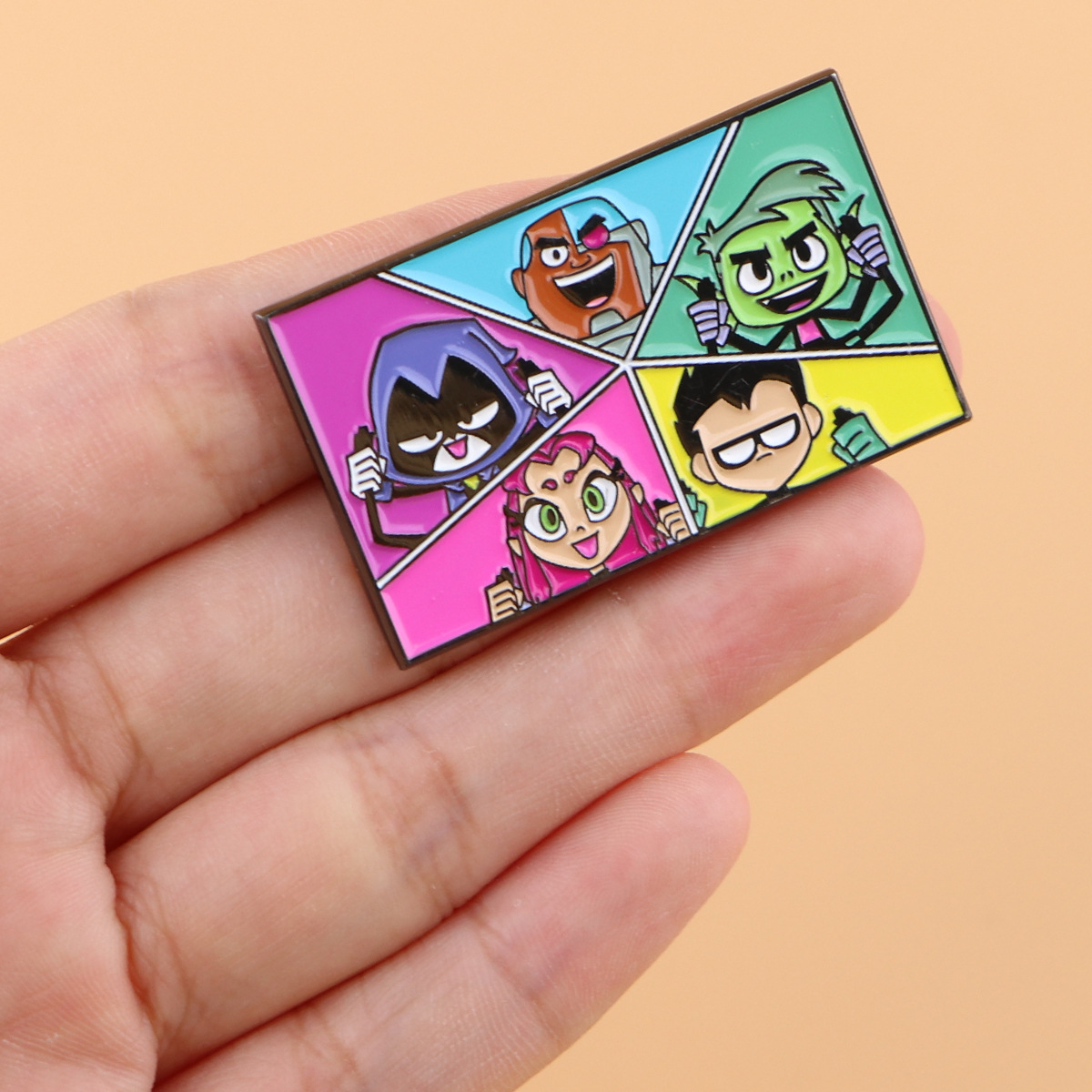 Nieuwe Teen Heroes Team Emaill - Enamel Pin Set recensie en prijs