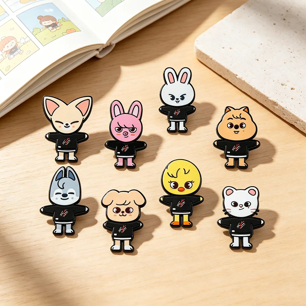 8 stuks KPOP Cartoon Broche Di - Enamel Pin Set recensie en prijs