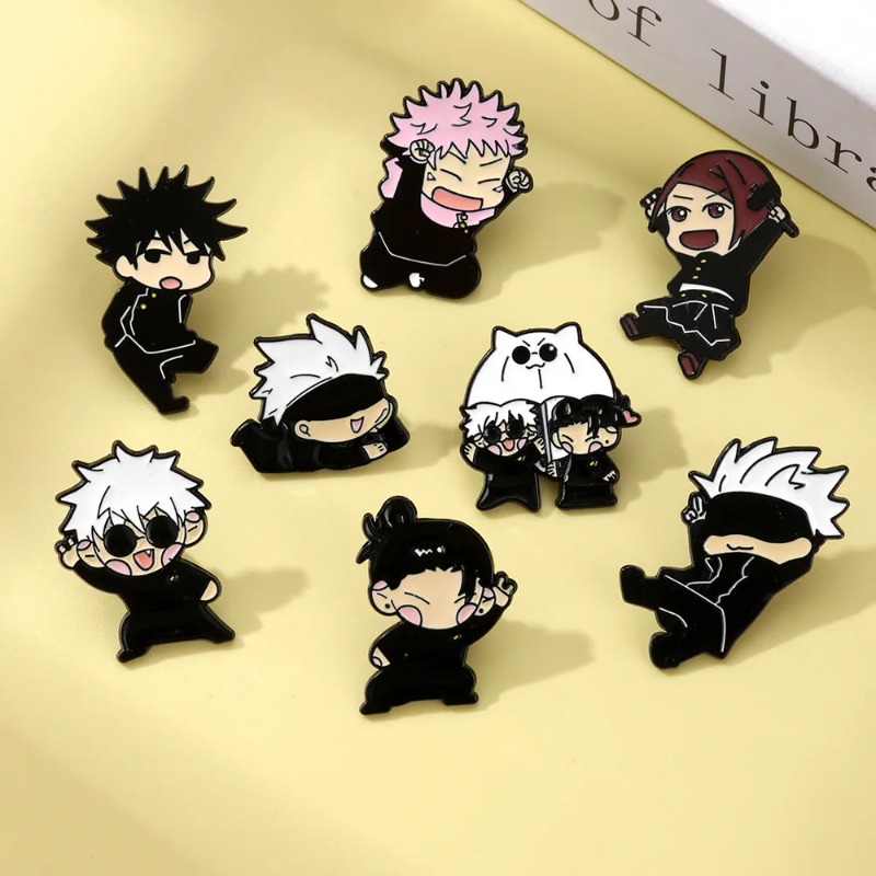 8-delige Anime Itadori Yuji Em - Enamel Pin Set recensie en prijs