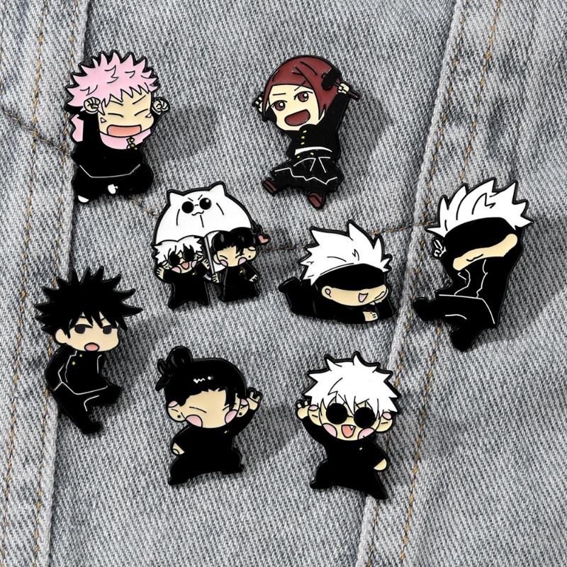 8-delige Anime Itadori Yuji Em - Enamel Pin Set recensie en prijs
