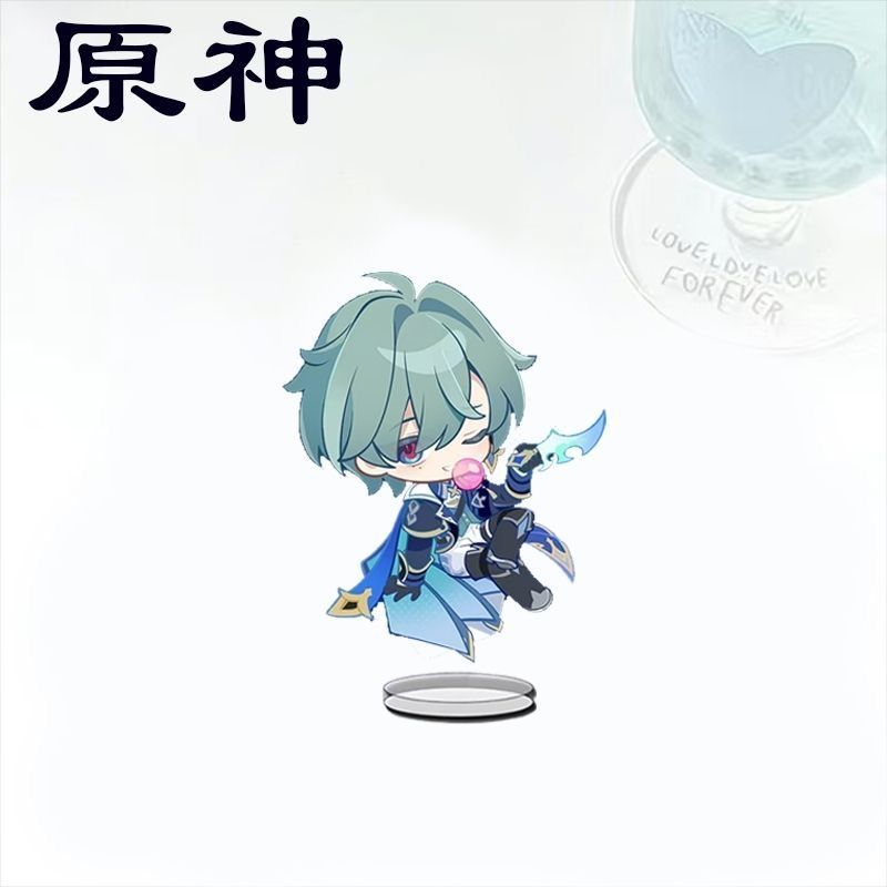 Q-versie Genshin Impact Lohen  - Anime Merch recensie en prijs