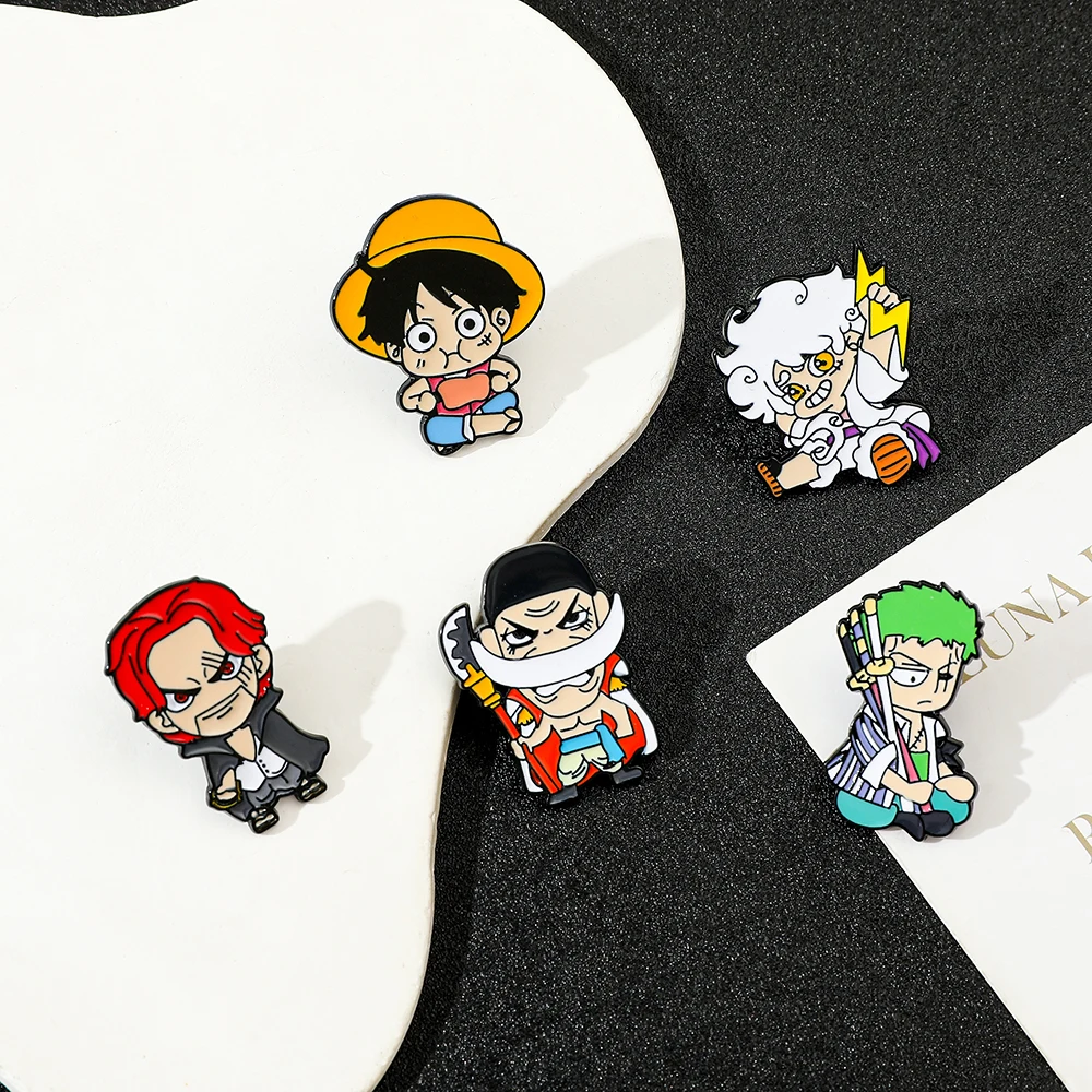 5 Stuks Persoonlijkheidsbroche - Enamel Pin Set recensie en prijs