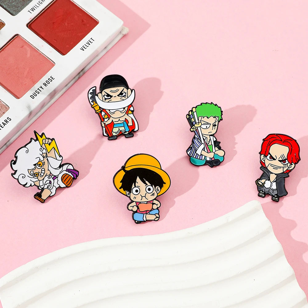 5 Stuks Persoonlijkheidsbroche - Enamel Pin Set recensie en prijs